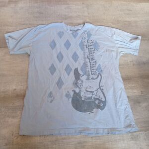 Rolling Stone Collection Guitar Gods T Shirt, Jimi Hendrix, Blue, XXL (Rare)